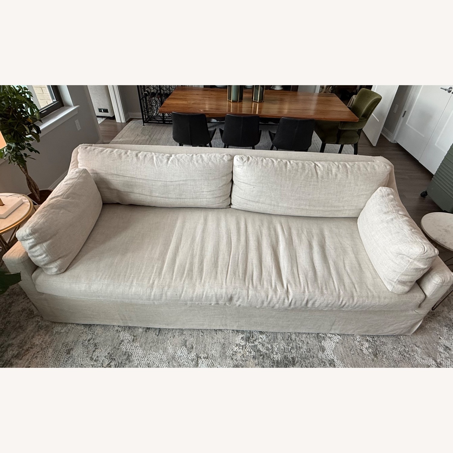 Restoration Hardware Belgian Classic Sofa - image-4
