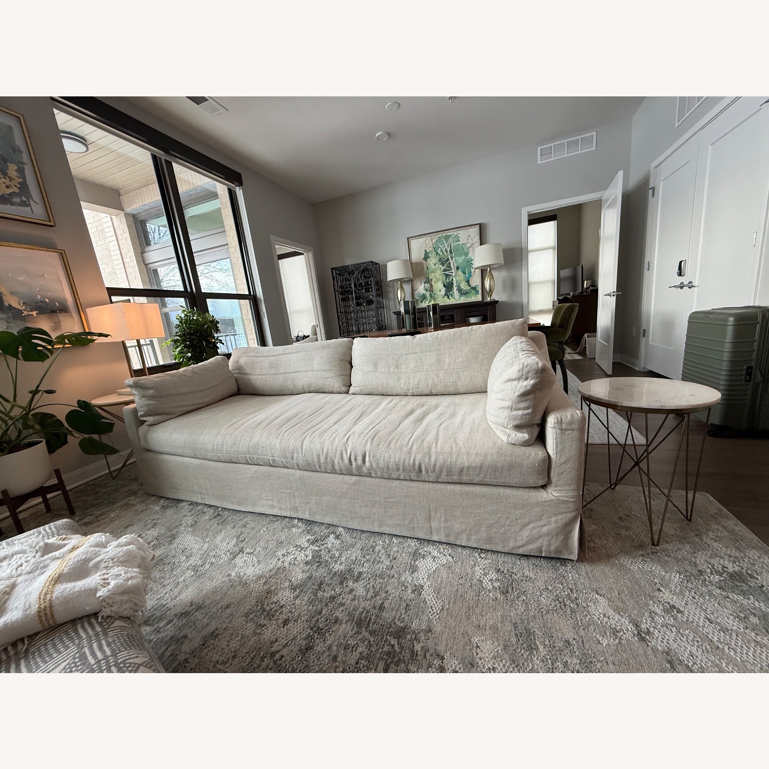 Restoration Hardware Belgian Classic Sofa - image-1