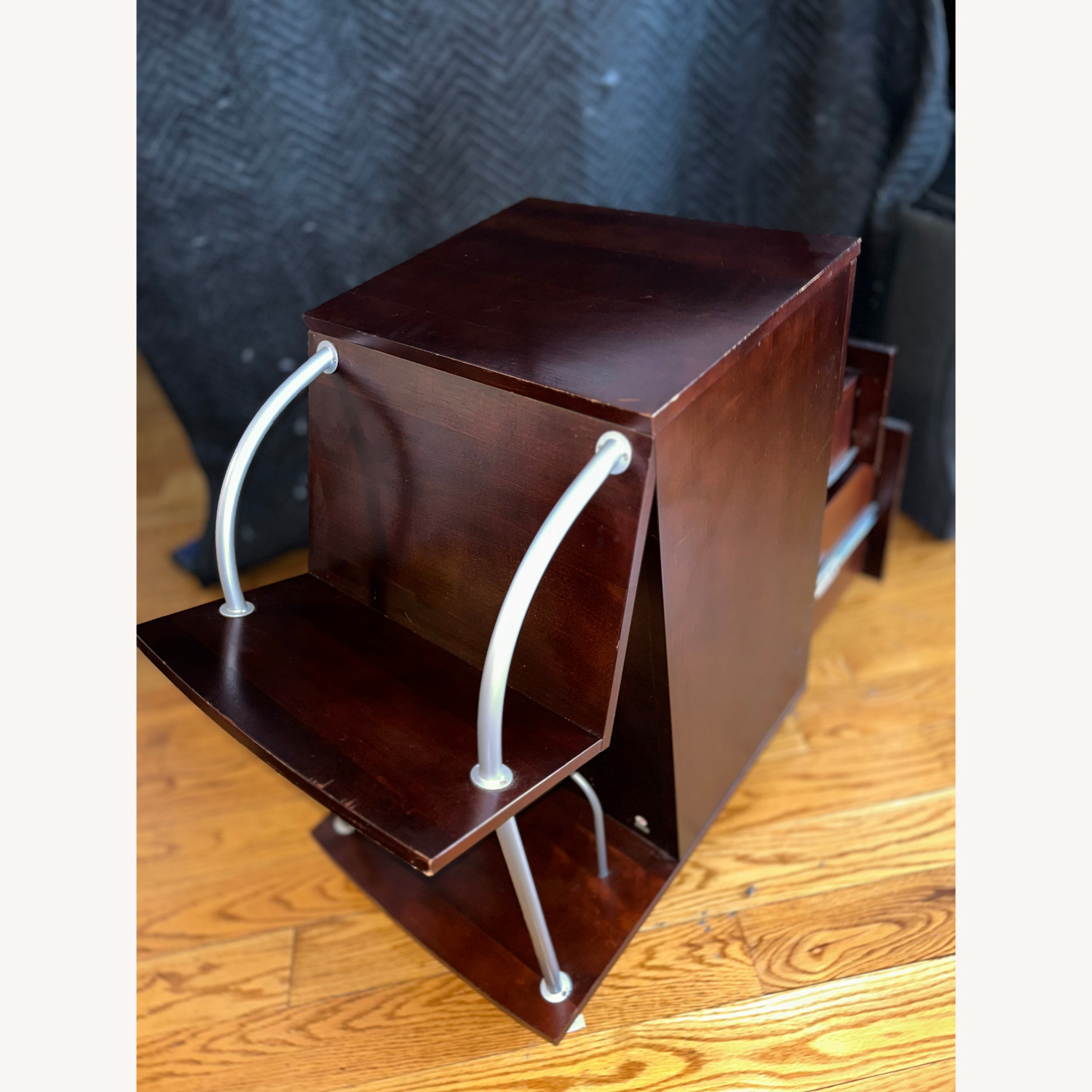 Media/Magazine Cart With 3 Big Drawers in the Back - image-1