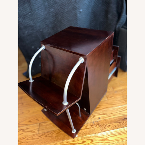 Used Media/Magazine Cart With 3 Big Drawers in the Back for sale on AptDeco