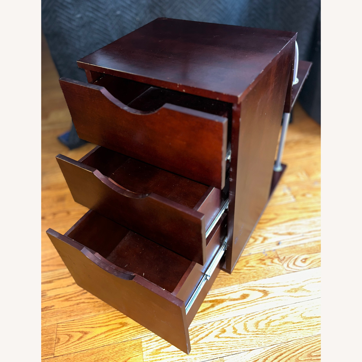 Media/Magazine Cart With 3 Big Drawers in the Back - image-2