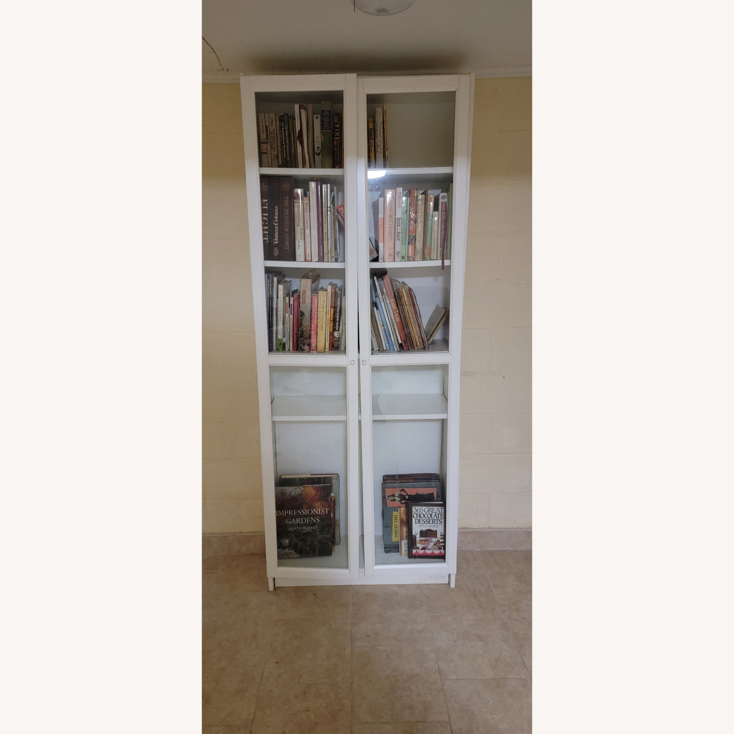 IKEA Billy White Wood Bookcase - image-1