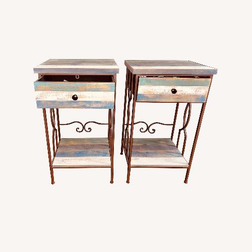 Used At Home USA Wood Side Tables for sale on AptDeco