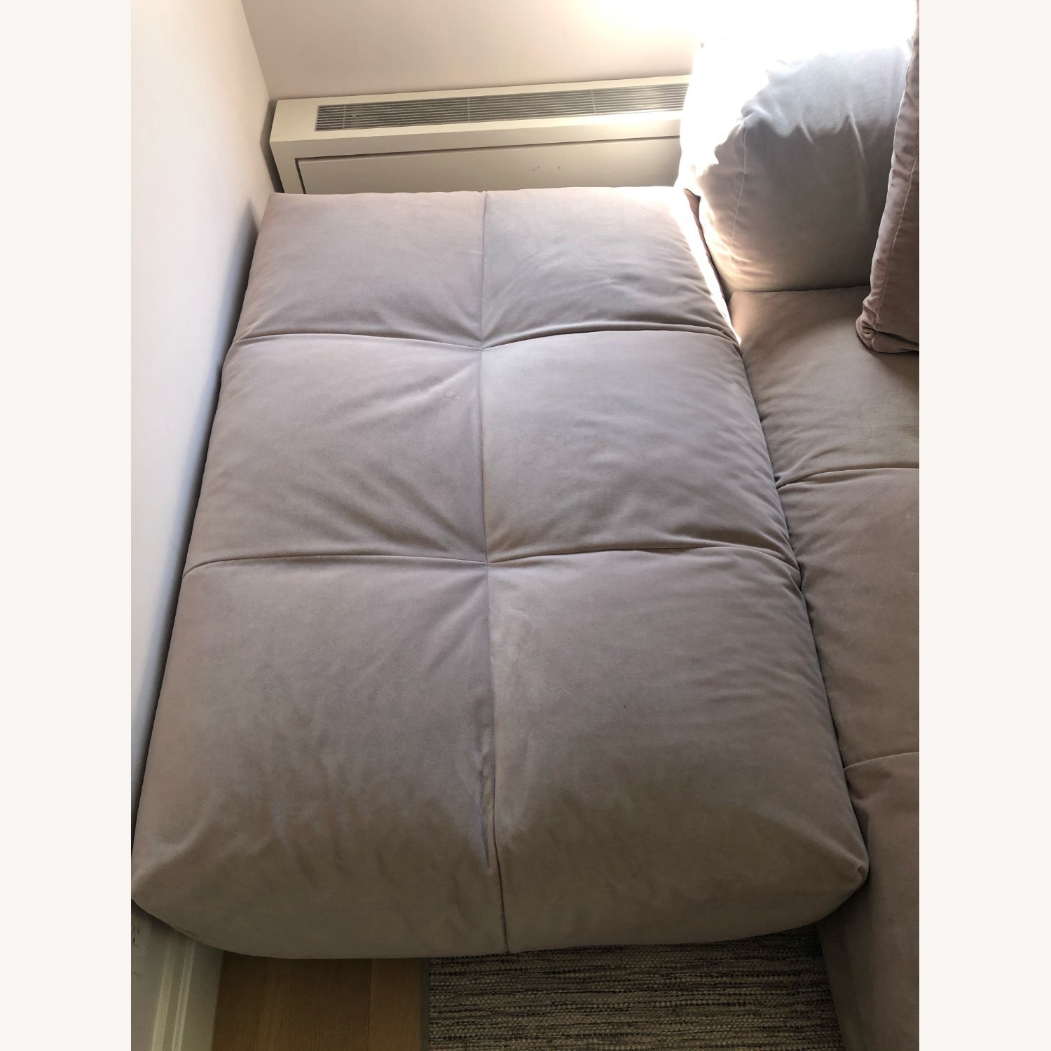 Saba Italia Natural Suede 3+ Piece Sectional - image-5