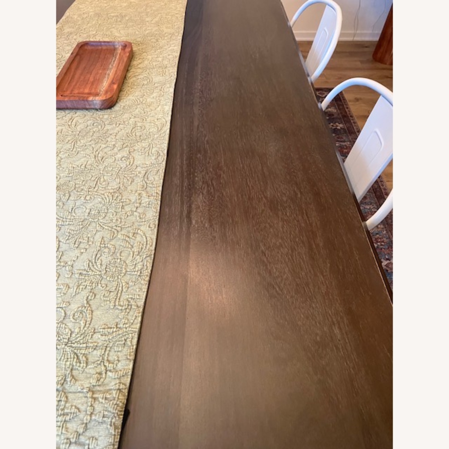 Wayfair Dark Brown Wood Dining Table - image-5