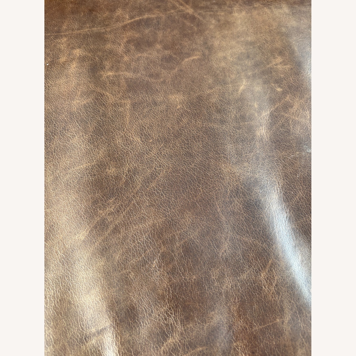 Restoration Hardware Maxwell Leather Sofa — 10' Luxe Depth - image-7