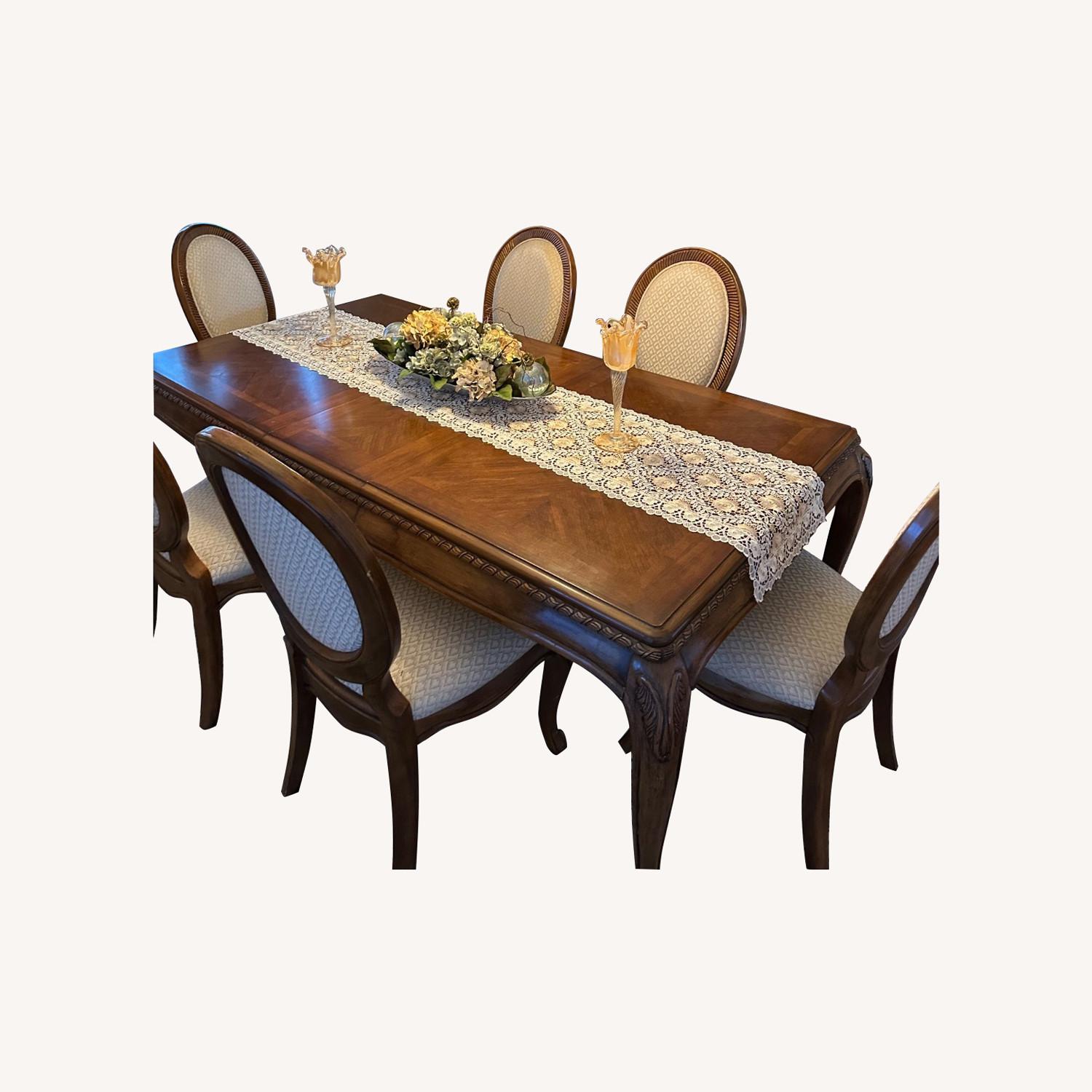 Solid Wood Dining Set - image-0