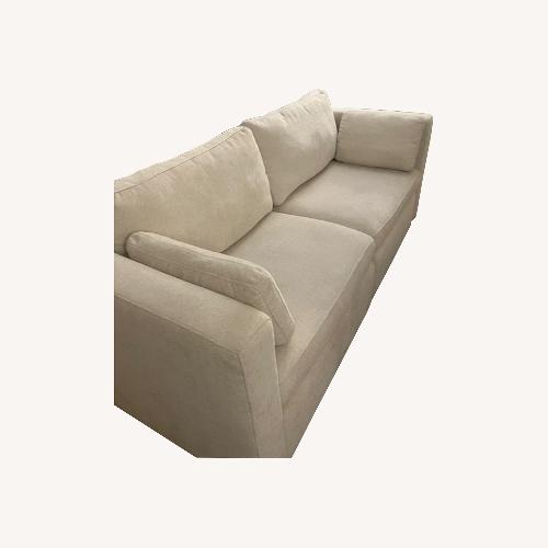 Used Natural Fabric 2 Piece Sectional for sale on AptDeco