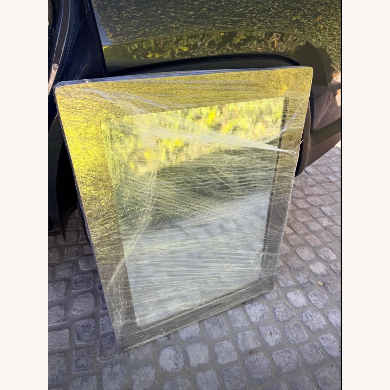 Restoration Hardware Cast Metal Metal Wall Mirror - image-3