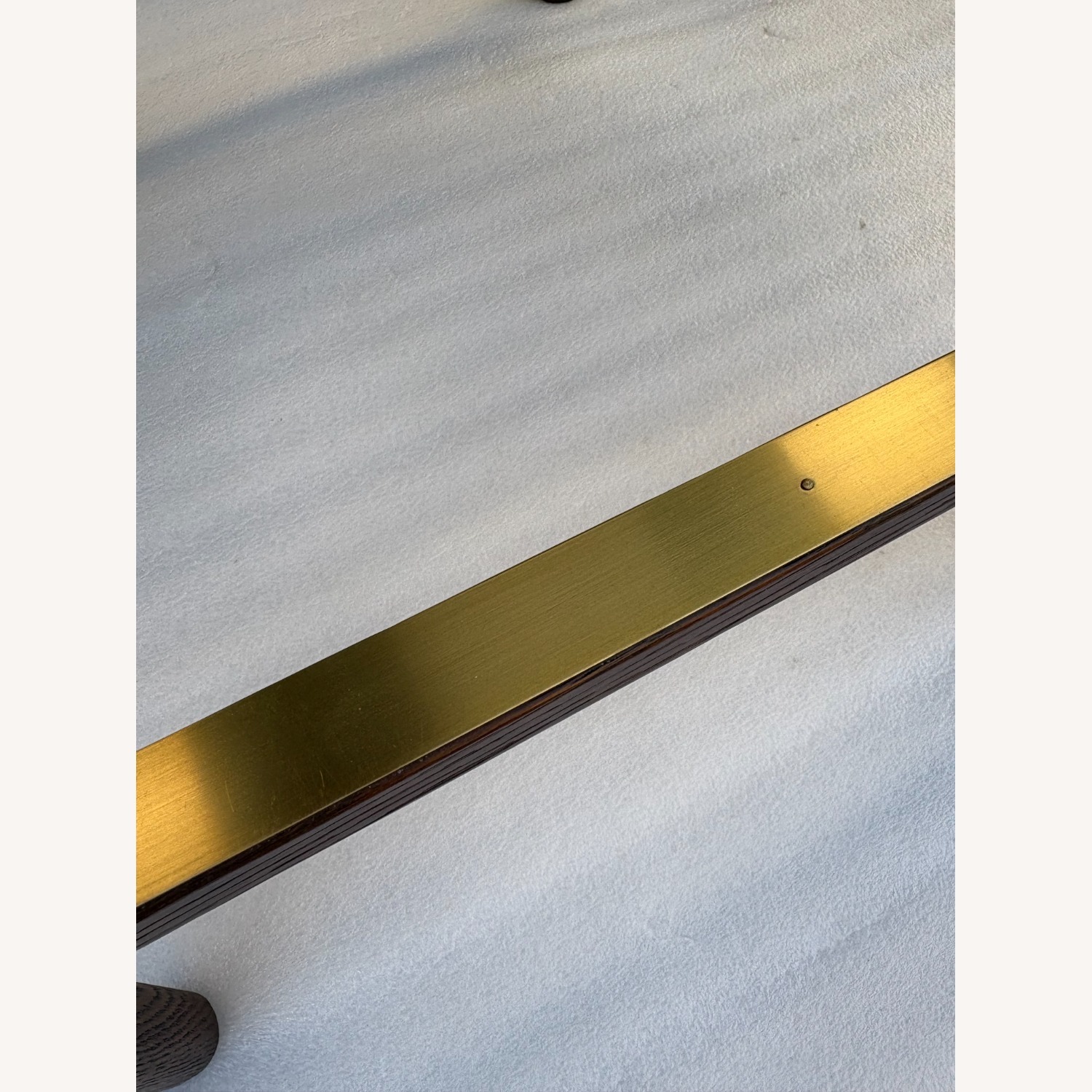 Restoration Hardware Ligné Fabric Counter Stools — Set of 3 - image-3