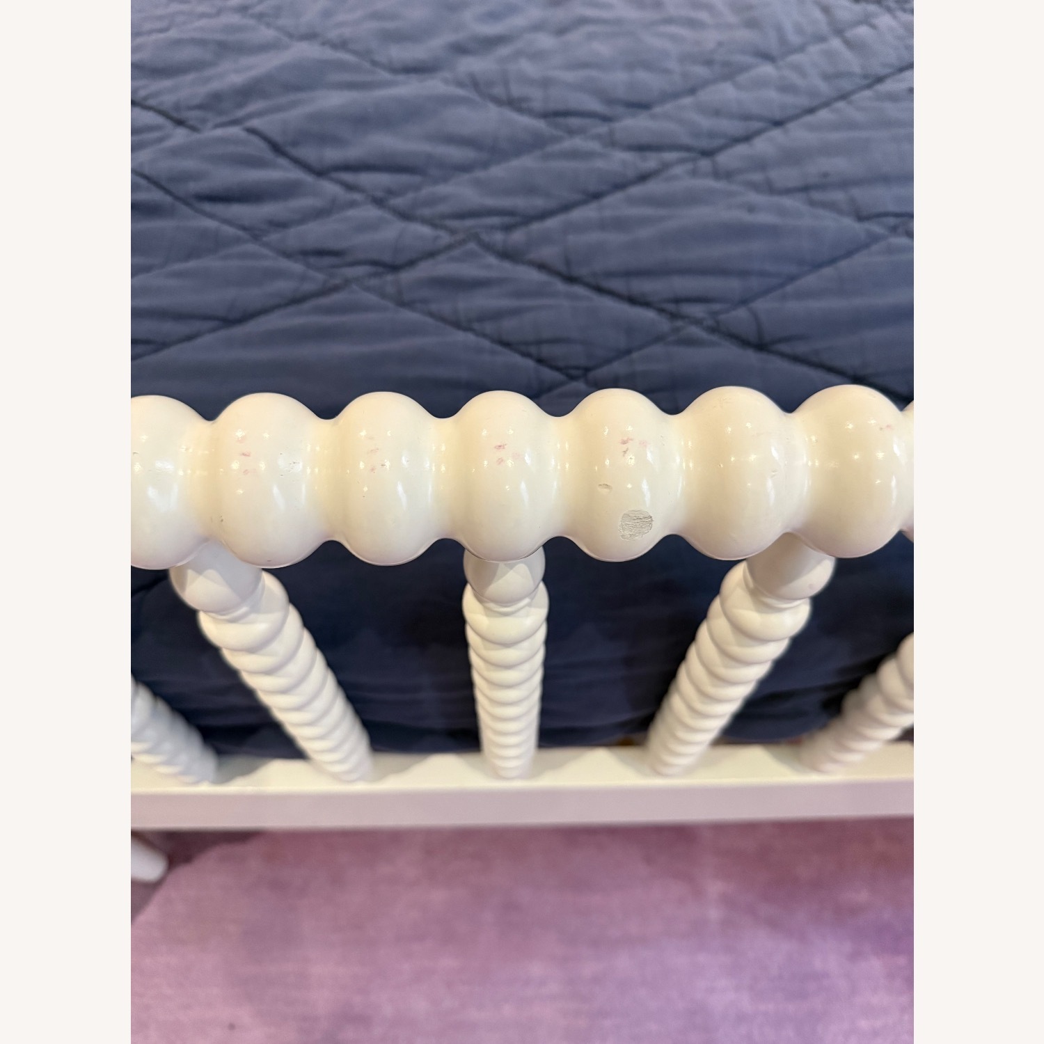 Crate & Kids Jenny Lind White Wood Twin Bed - image-2