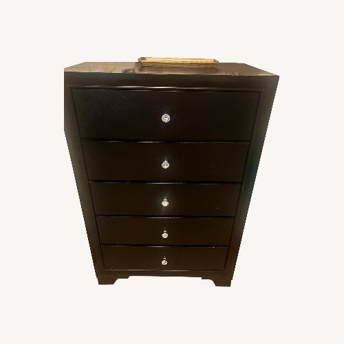Used Dark Brown Wood Dresser for sale on AptDeco
