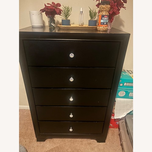 Used Dark Brown Wood Dresser for sale on AptDeco