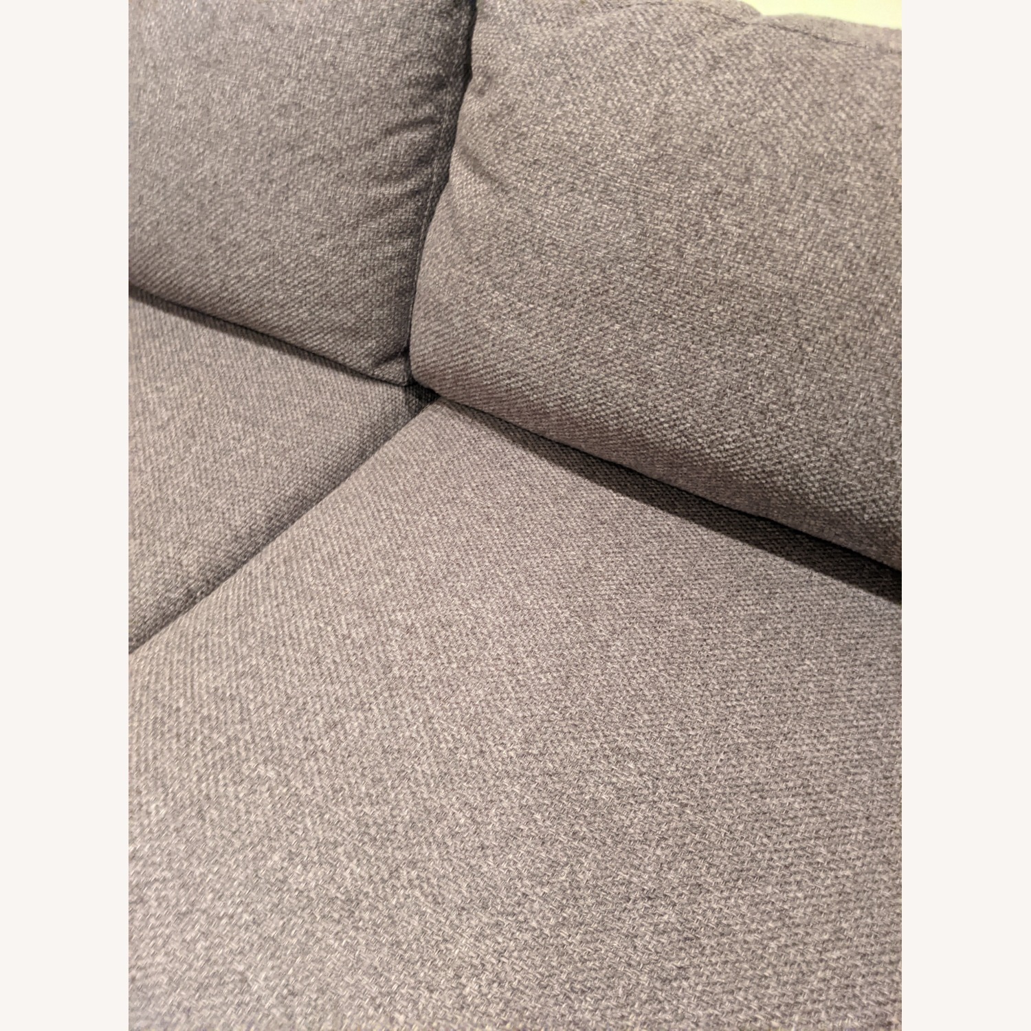 Crate & Barrel Drake Dark Gray Sectional - image-2