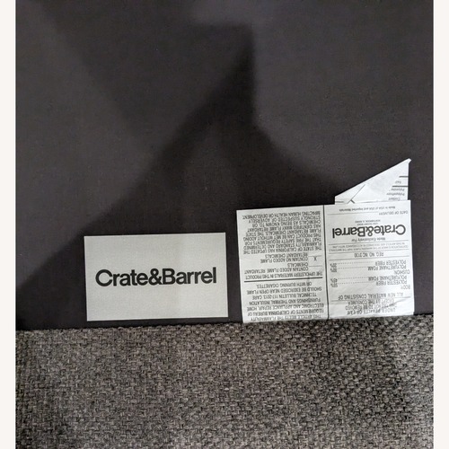 Used Crate & Barrel Drake Dark Gray Sectional for sale on AptDeco