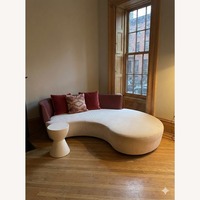 Sculptural Curved Sofa Kagan Style (Left-Facing)
