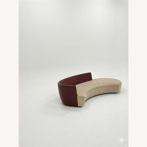 Used Sculptural Curved Sofa Kagan Style (Left-Facing) for sale on AptDeco