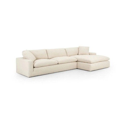 Used France and Son Benjamin Natural 2 Piece Sectional for sale on AptDeco