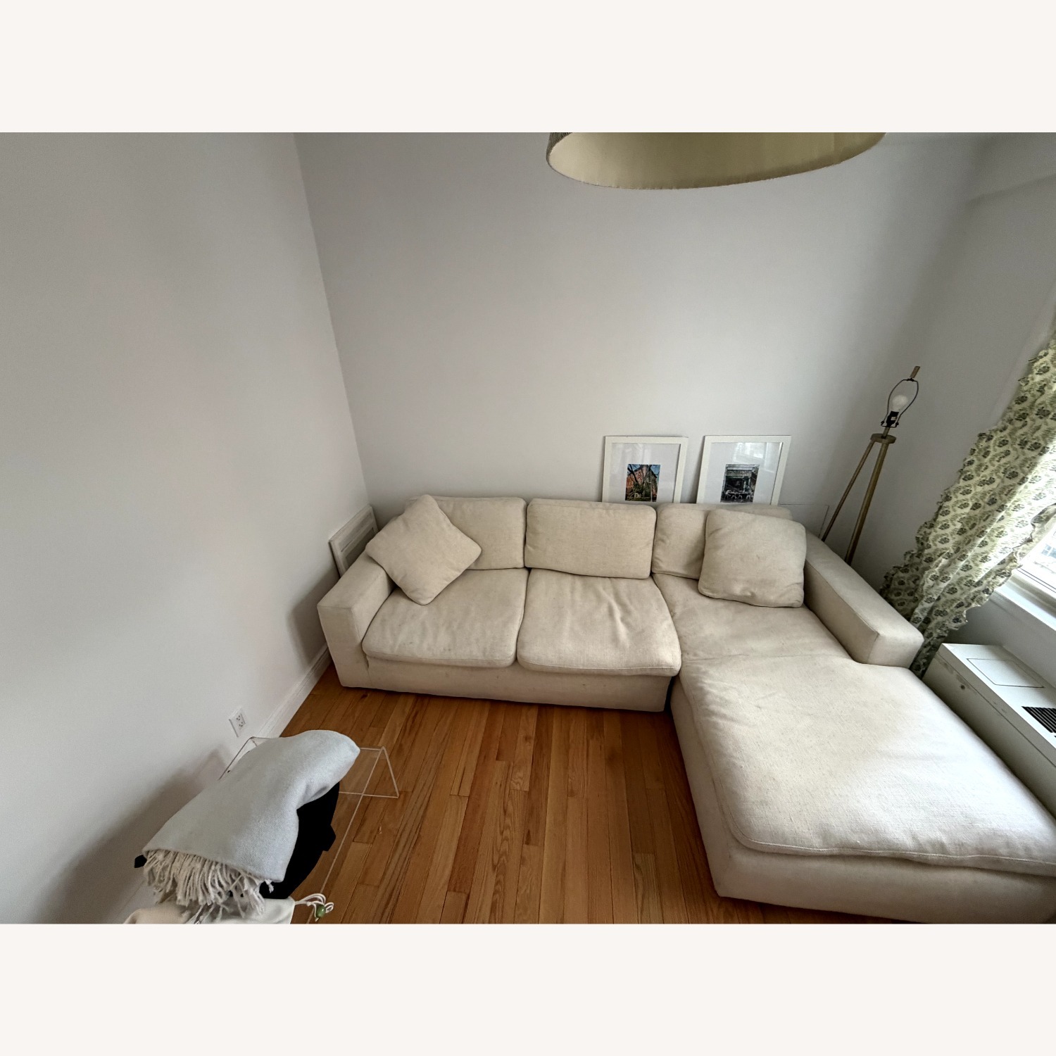 France and Son Benjamin Natural 2 Piece Sectional - image-3