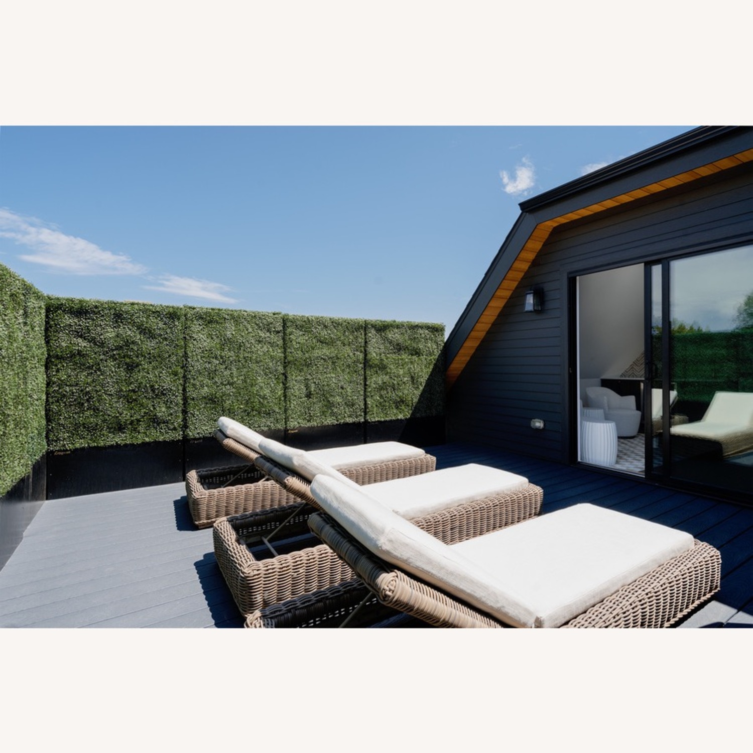 Restoration Hardware Majorca Chaise Lounge Chairs - image-3