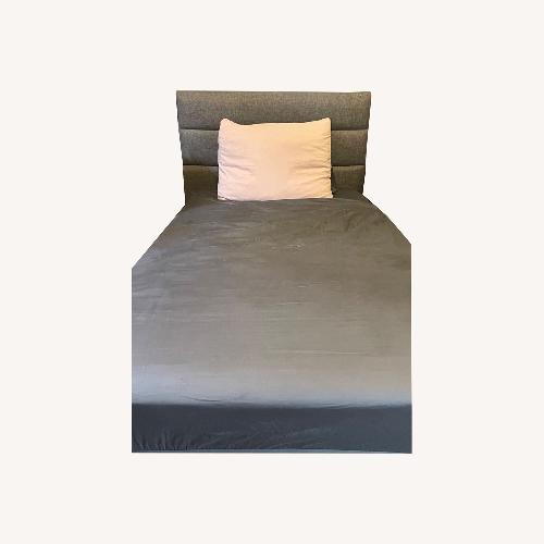 Used Dark Gray Twin Bed for sale on AptDeco