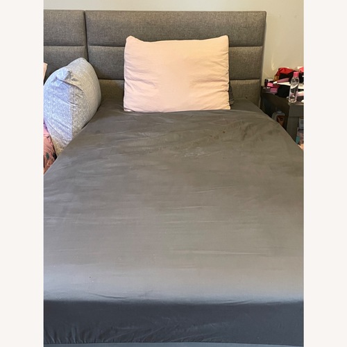 Used Dark Gray Twin Bed for sale on AptDeco