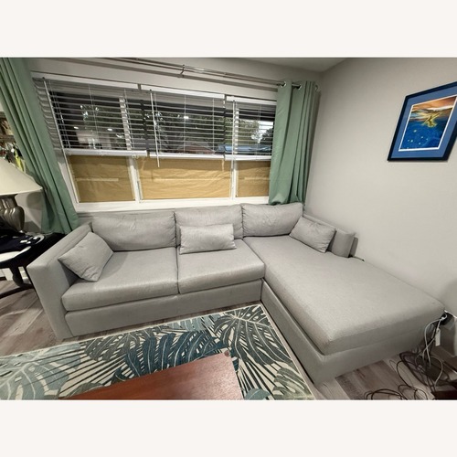 Used Mitchell Gold + Bob Williams Haywood Loveseat Chaise for sale on AptDeco