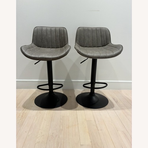 Used West Elm Dark Gray Stools for sale on AptDeco