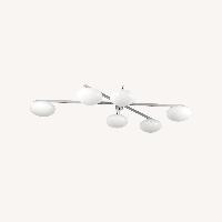 Frances & Son Six Arm Flush Mount Ceiling Light