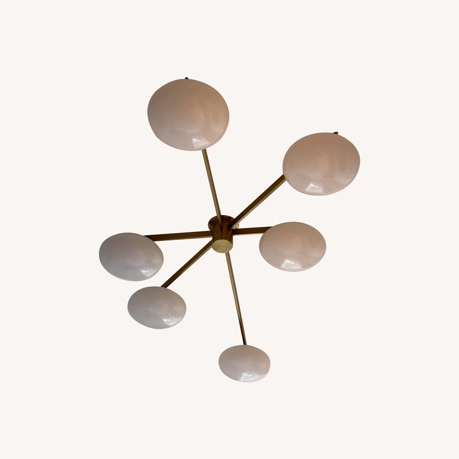 Frances & Son Six Arm Flush Mount Ceiling Light - image-4