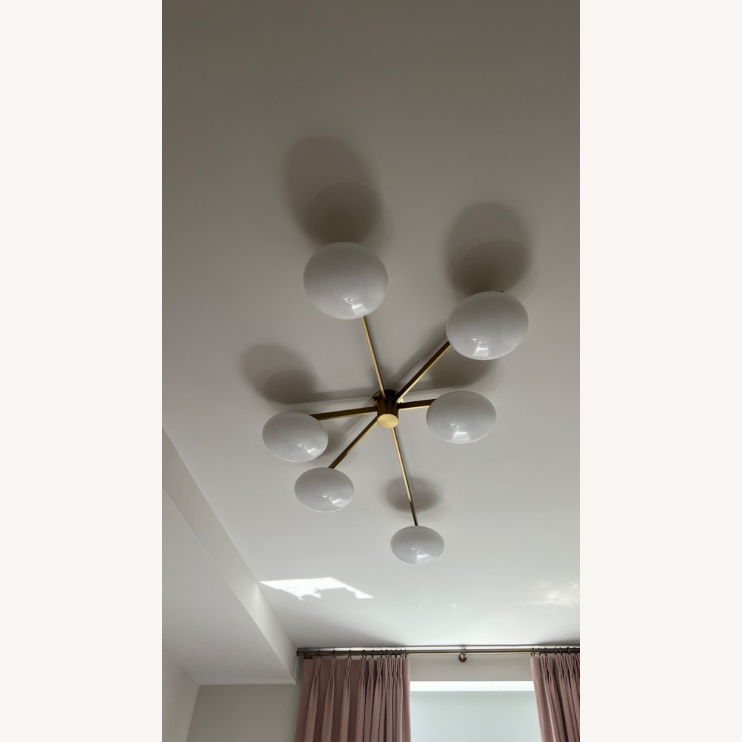 Frances & Son Six Arm Flush Mount Ceiling Light - image-12