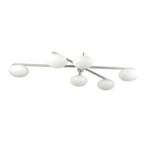 Used Frances & Son Six Arm Flush Mount Ceiling Light for sale on AptDeco