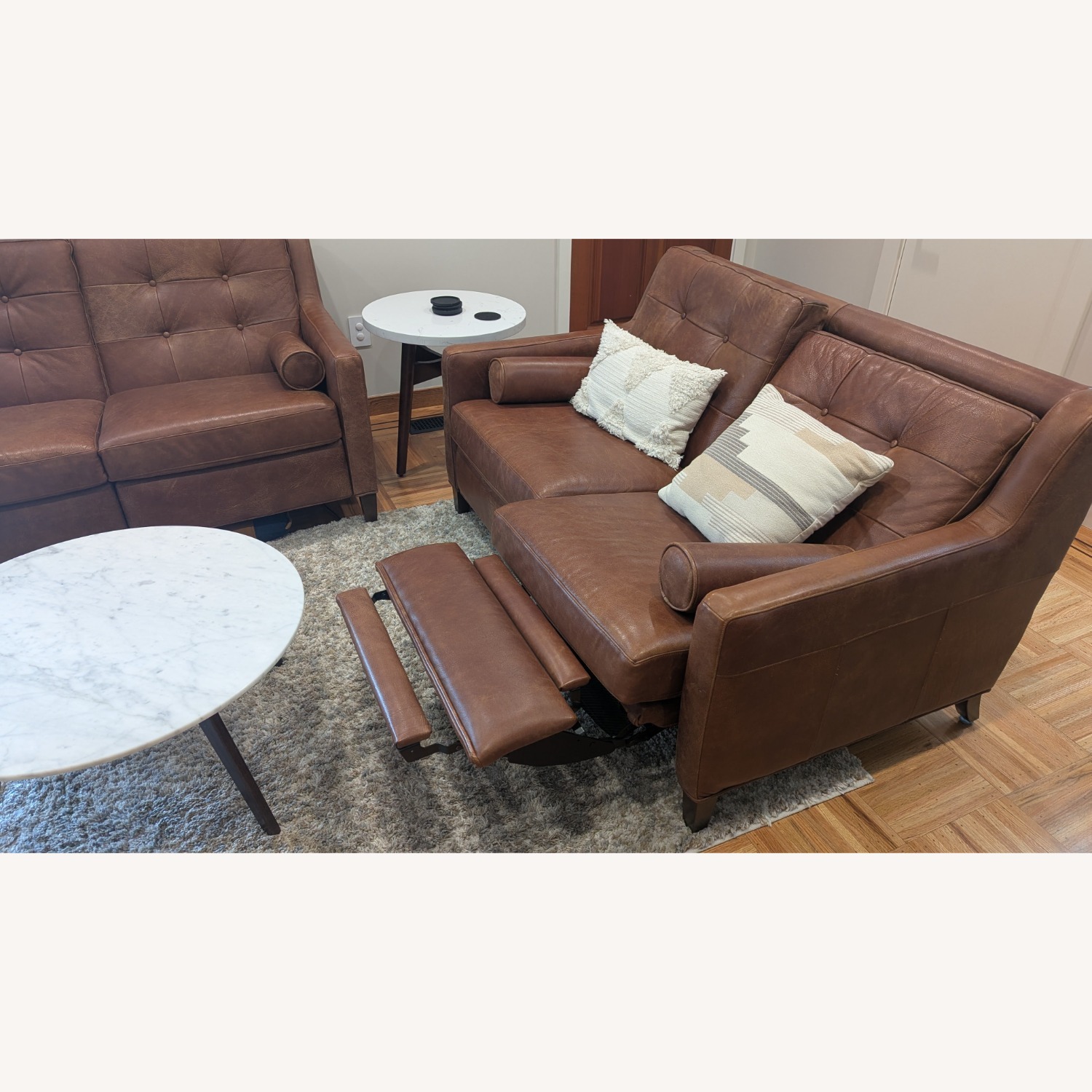 Lowry 60 Inch Power Wall Hugger Reclining Loveseat - image-2