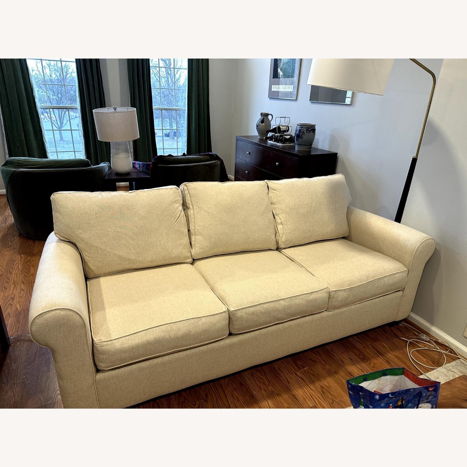 Pottery Barn Buchanan Roll Arm Sofa  - image-2