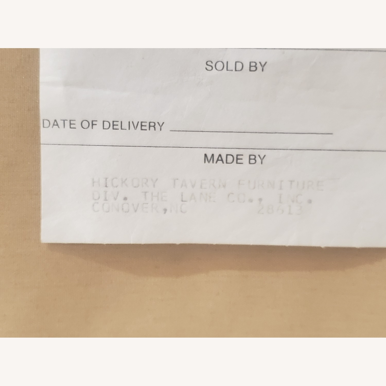 Hickory Chair Vintage Patterned Fabric Sofa - image-9