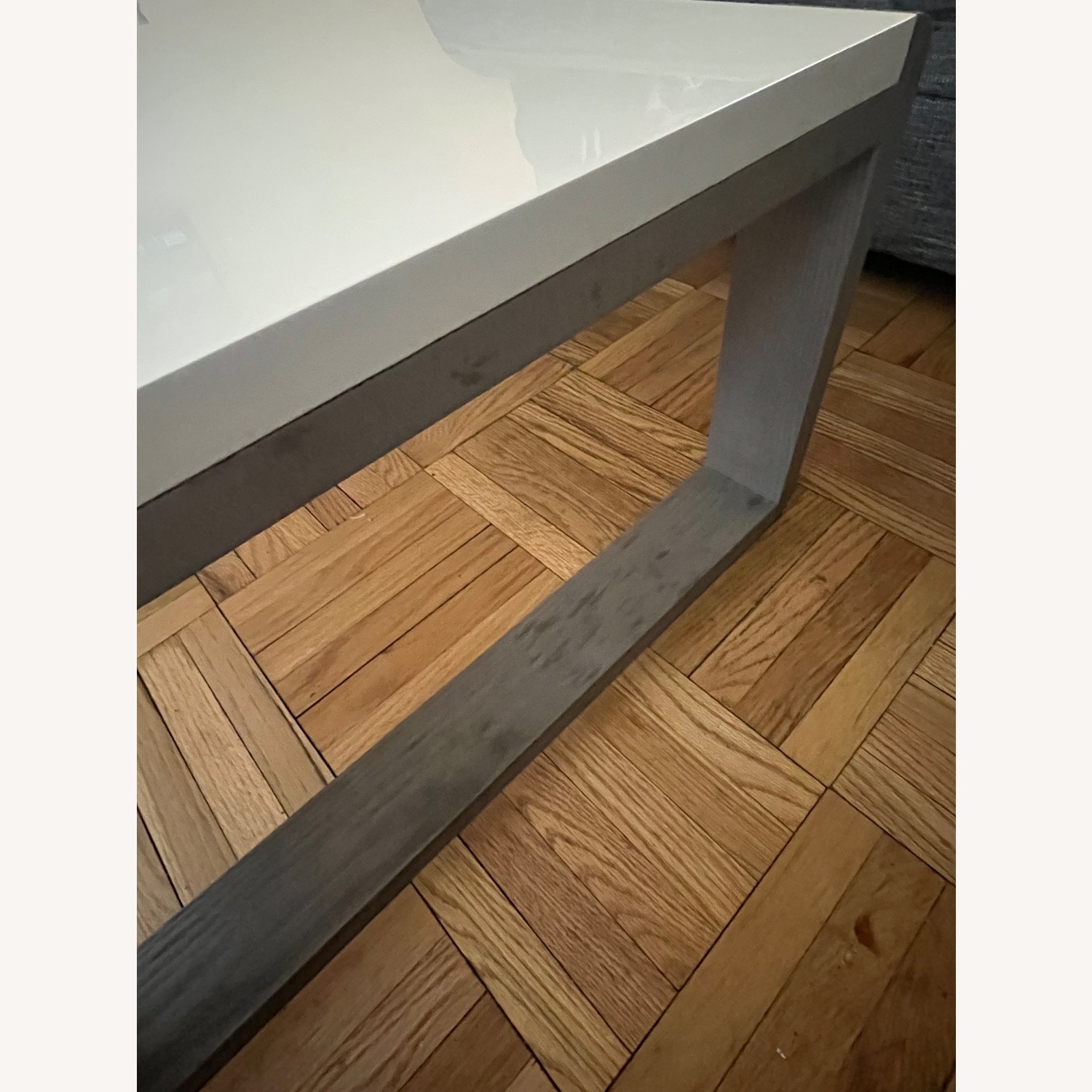 Safavieh White Lacquer Coffee Table - image-5