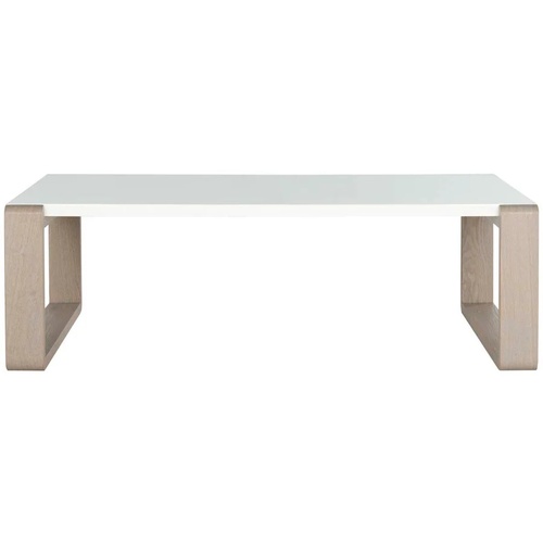 Used Safavieh White Lacquer Coffee Table for sale on AptDeco