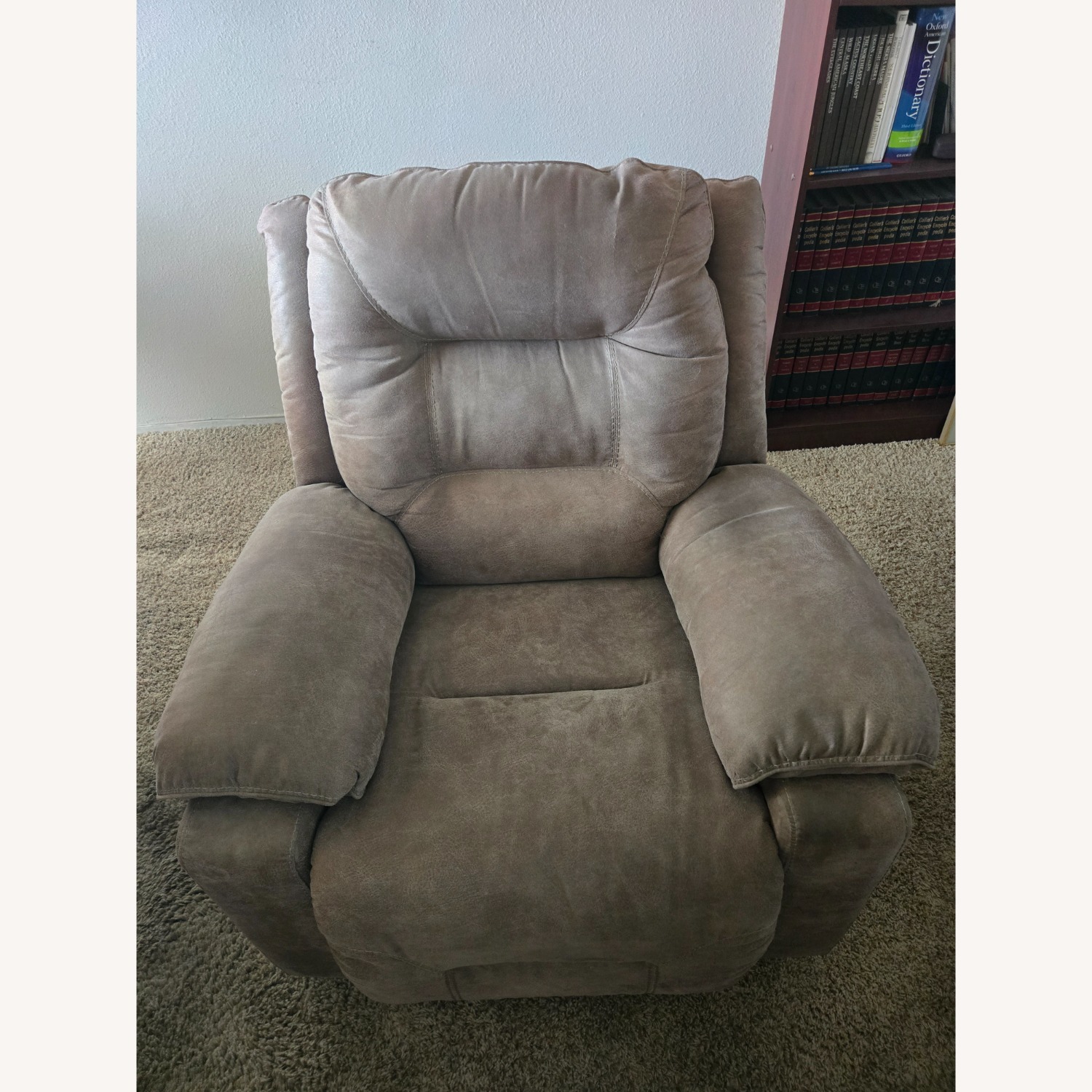 Ashley Rotation Smoke Recliner Chair - image-2