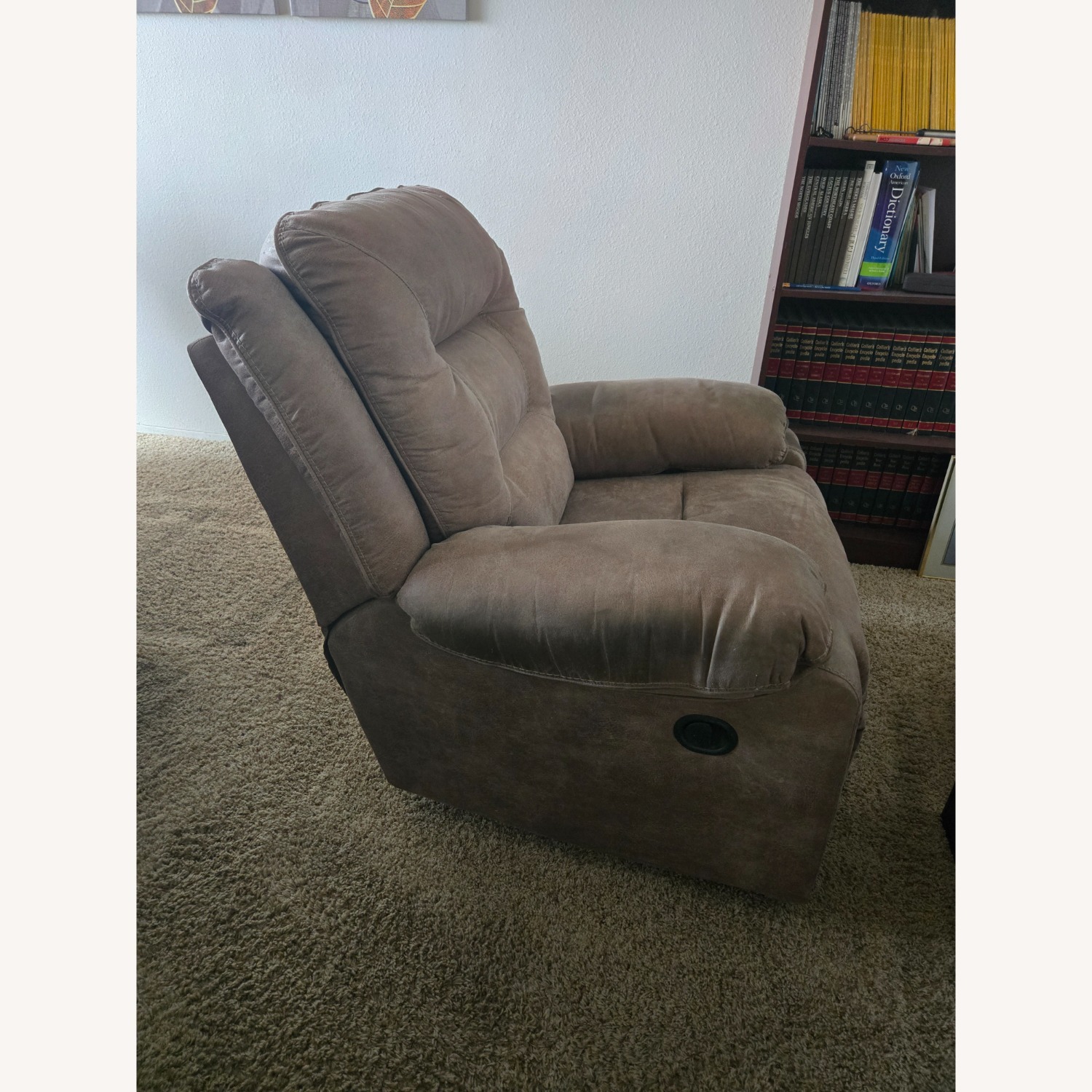 Ashley Rotation Smoke Recliner Chair - image-3