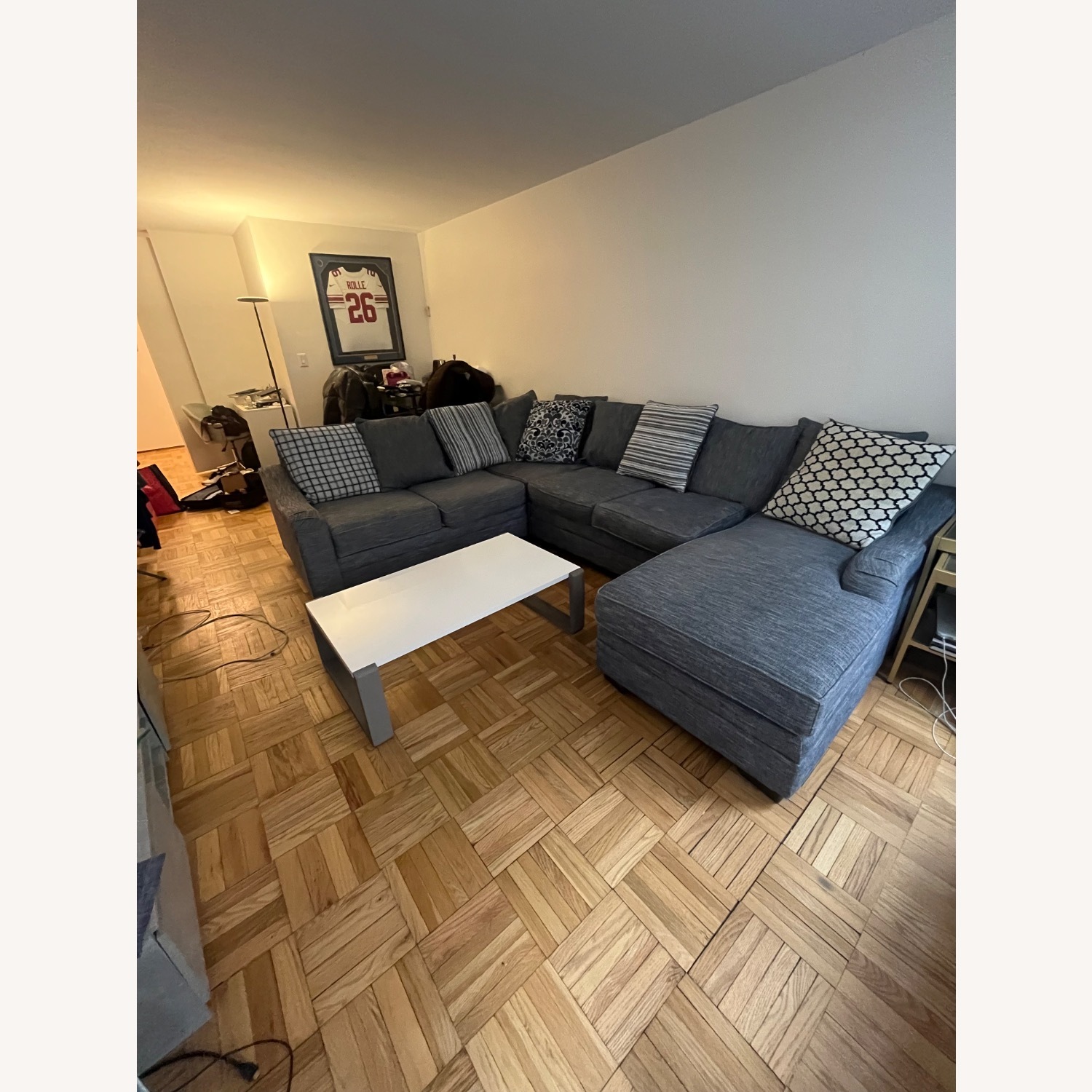 Raymour & Flanigan Hamden Light Gray 3+ Piece Sectional - image-6