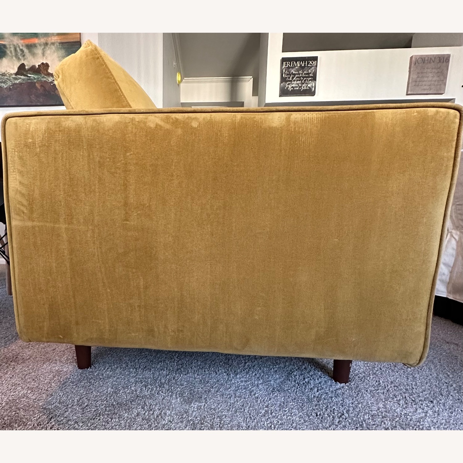 Wayfair Geo 84” Upholstered Sofa  - image-4