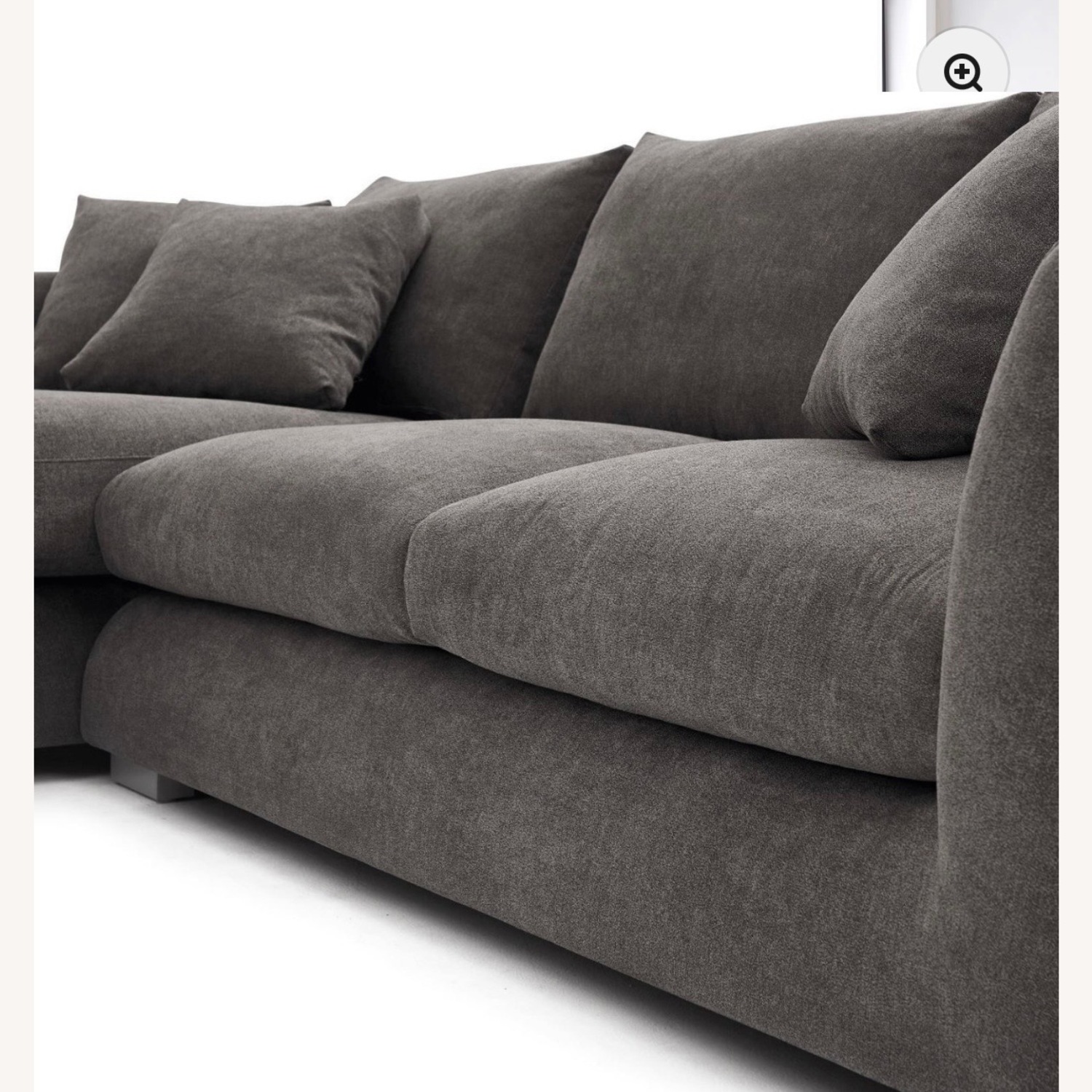 Valyou Furniture Dark Gray 2 Piece Sectional - image-5