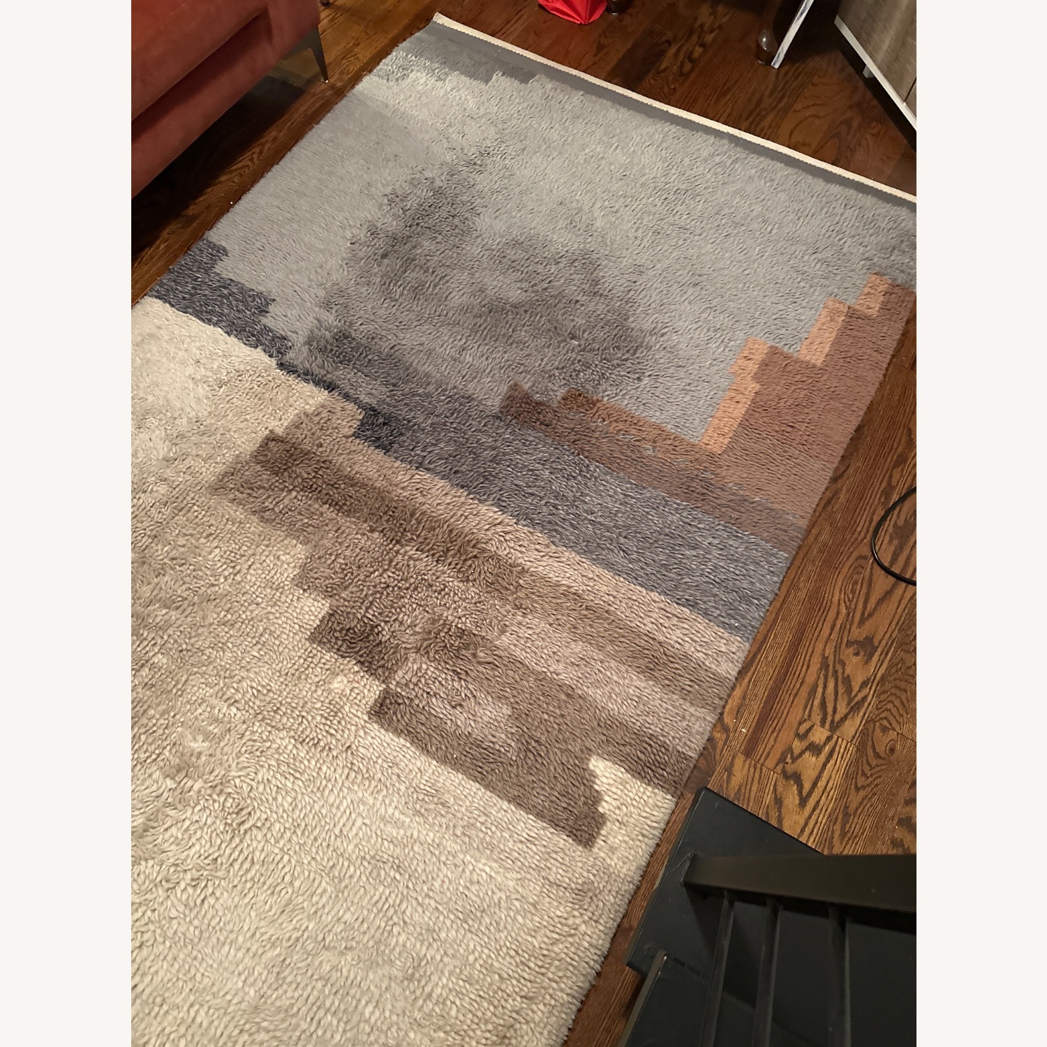 West Elm Fieldscape Warm Neutral Area Rug - image-2