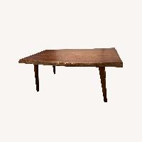 Dark Brown Wood Coffee Table