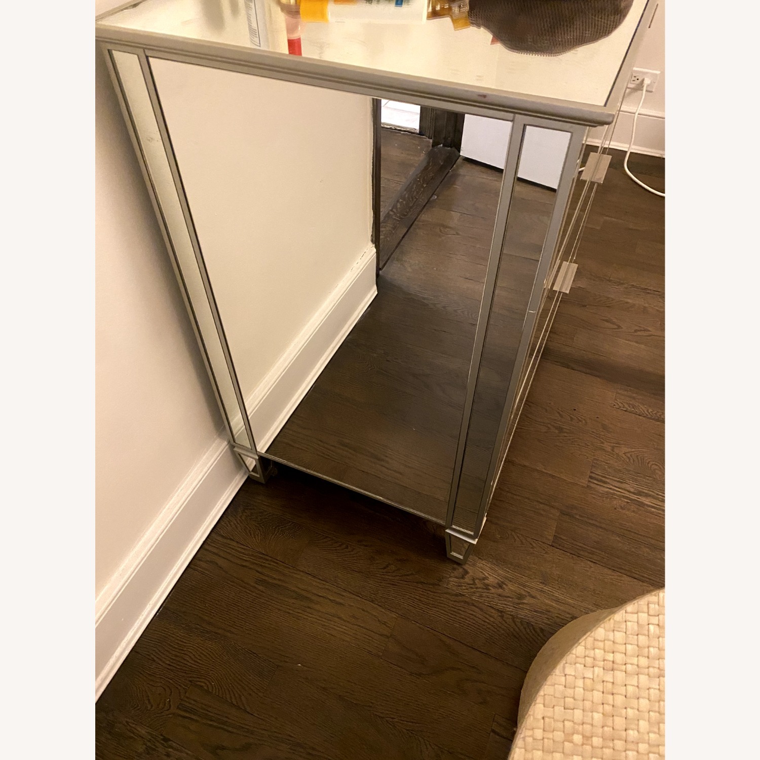 Pottery Barn Mirrored Glass Dresser - image-3