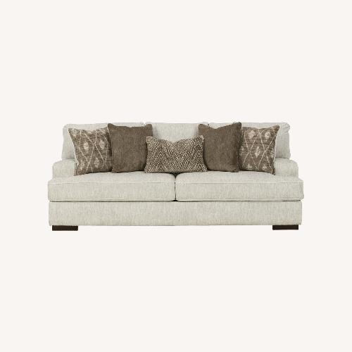 Used Ashley Furniture Natural Fabric 2 Seater Sofa for sale on AptDeco