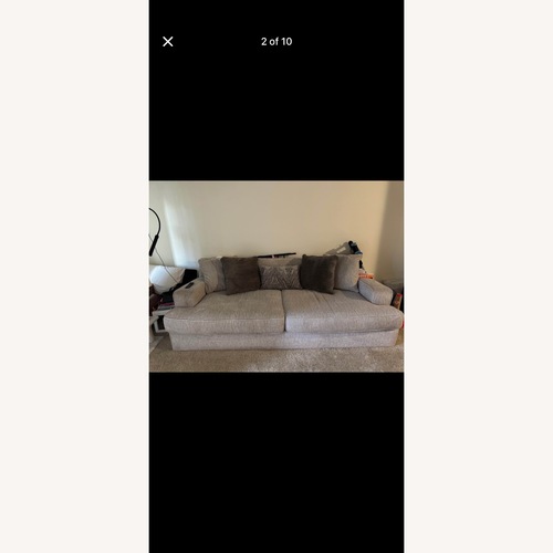 Used Ashley Furniture Natural Fabric 2 Seater Sofa for sale on AptDeco