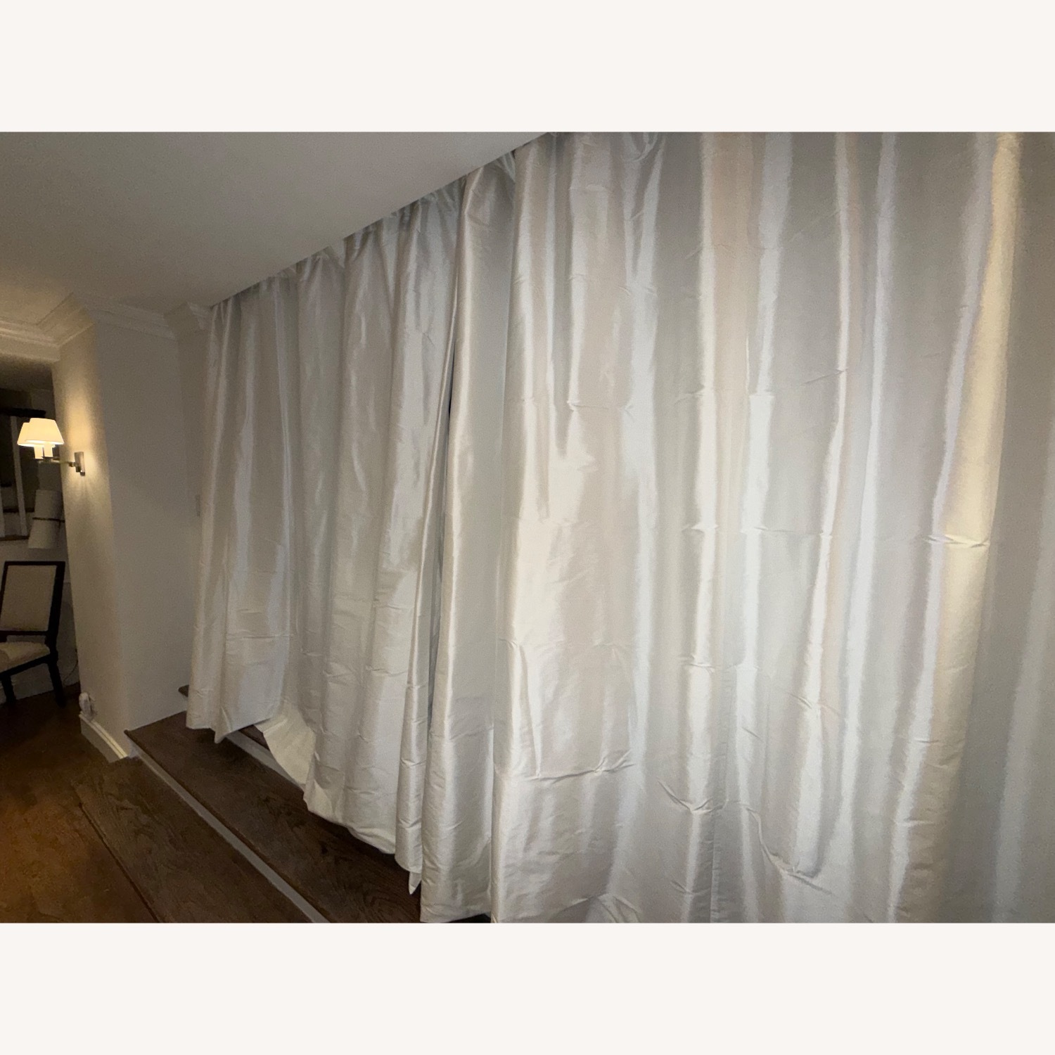 Restoration Hardware Thai Silk Rod Pocket Drapery - image-1