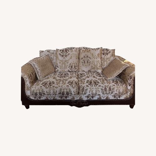Used Vintage/Antique Fabric 3+ Seater Sofa for sale on AptDeco