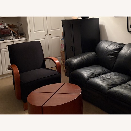 Used Black Armchair for sale on AptDeco